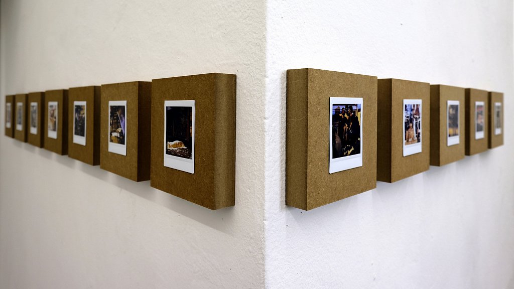 Ansicht Polaroid Arbeit - Dortmunder Künstlerhaus # 2019