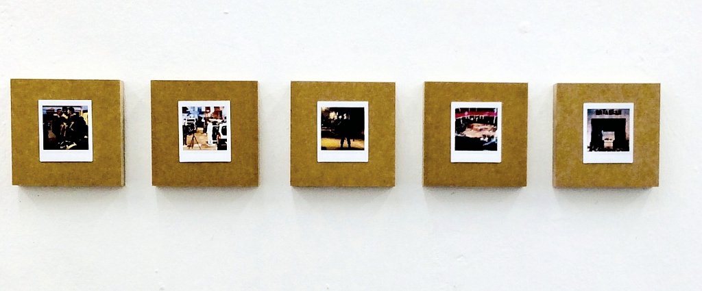 Ansicht Polaroid Arbeit - Das Attentat Bataclan, 2015 - Dortmunder Künstlerhaus # 2019 ...