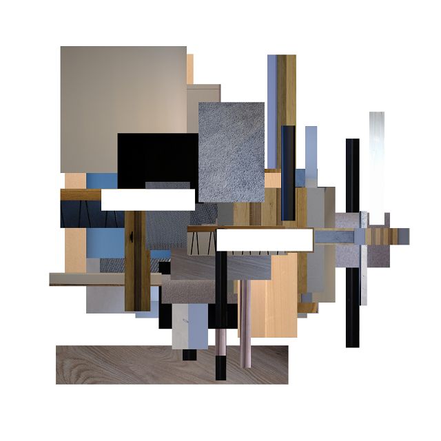 Schwebende Linien - Schlafraum Zimmer 221 Ibis Styles, Regensburg # 2025.10   - © Diana Hommel