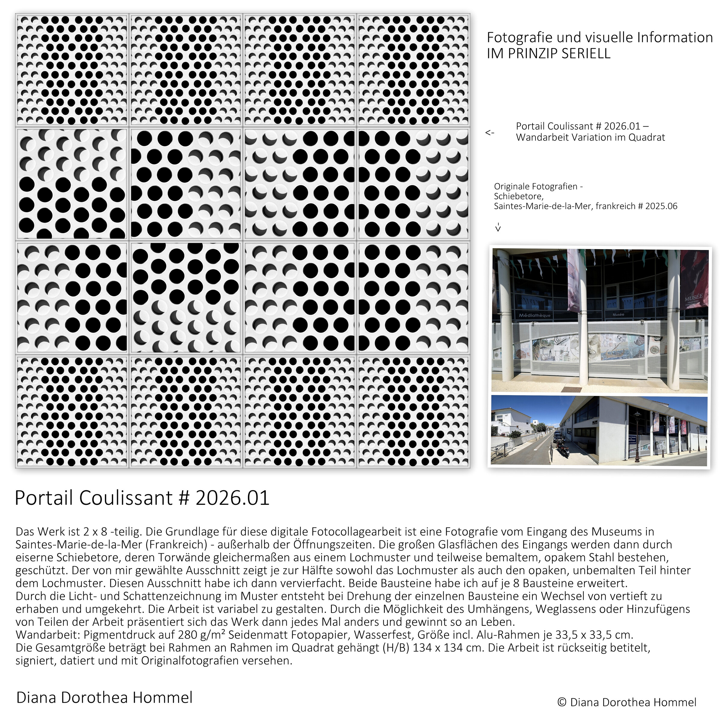 Portail Coulissant # 2026.01 - © Diana Hommel