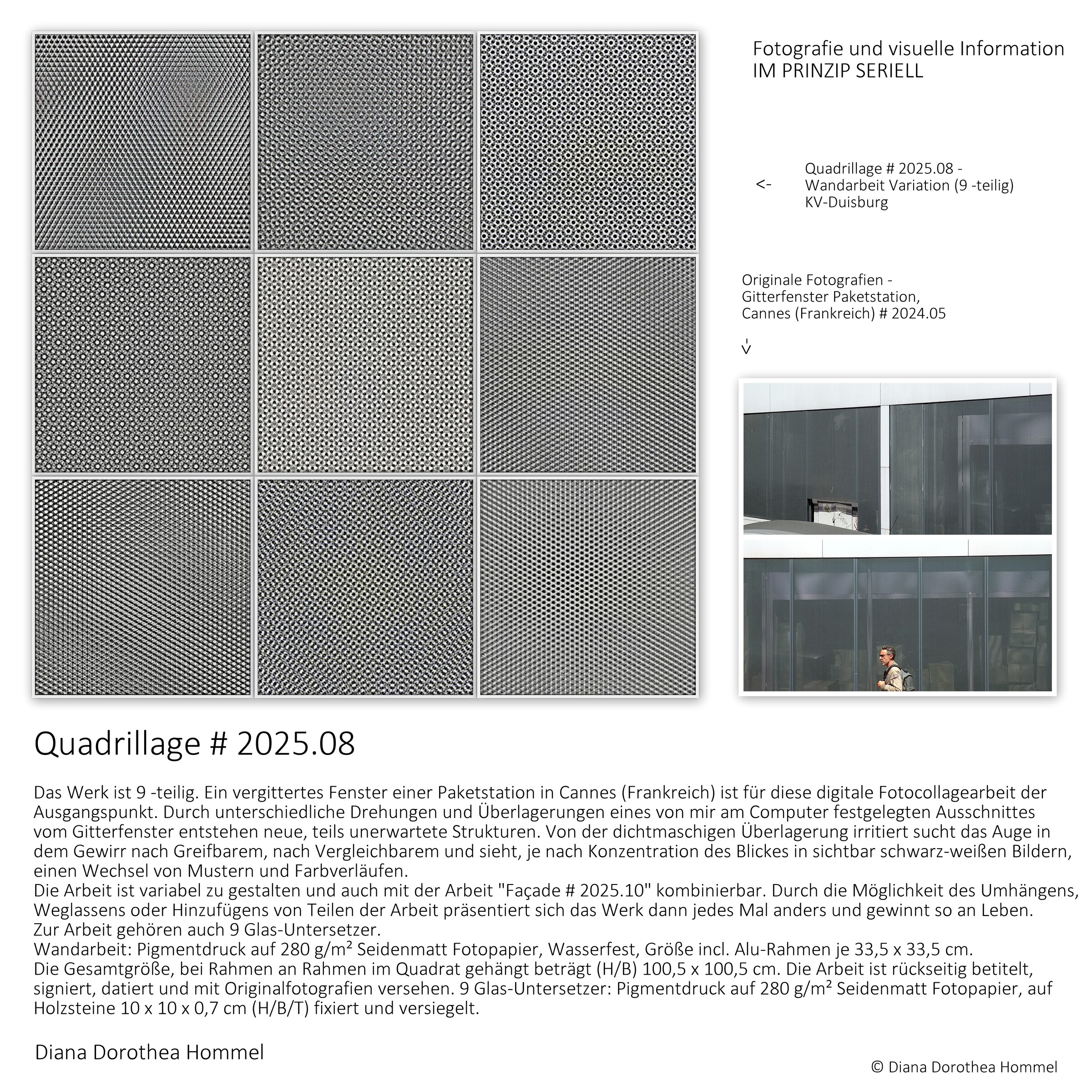 Quadrillage # 2025.08 - © Diana Hommel