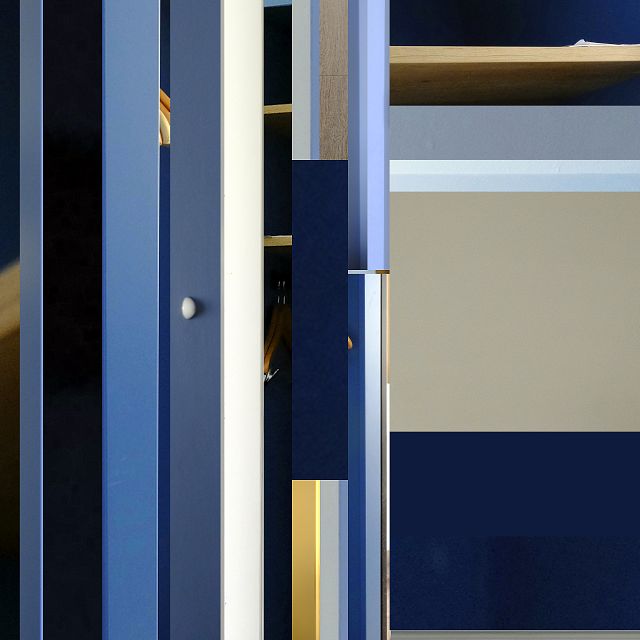 Elemente - Eingang und Garderobe Zimmer 221 - Ibis Styles, Regensburg # 2025.10 - © Diana Hommel