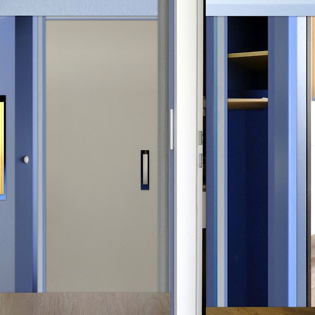 KOMPOSITION - Eingang und Garderobe Zimmer 221 Ibis Styles, Regensburg # 2025.10   - © Diana Hommel