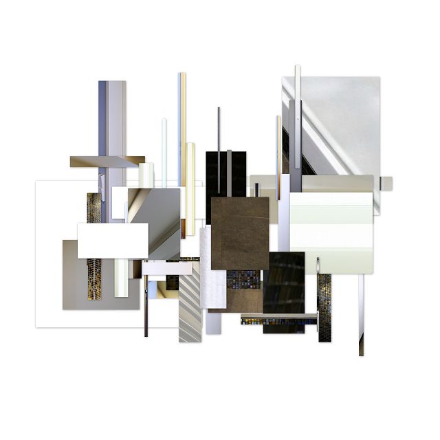 Schwebende Linien - Bad mit WC Zimmer 221 Ibis Styles, Regensburg # 2025.10 - © Diana Hommel