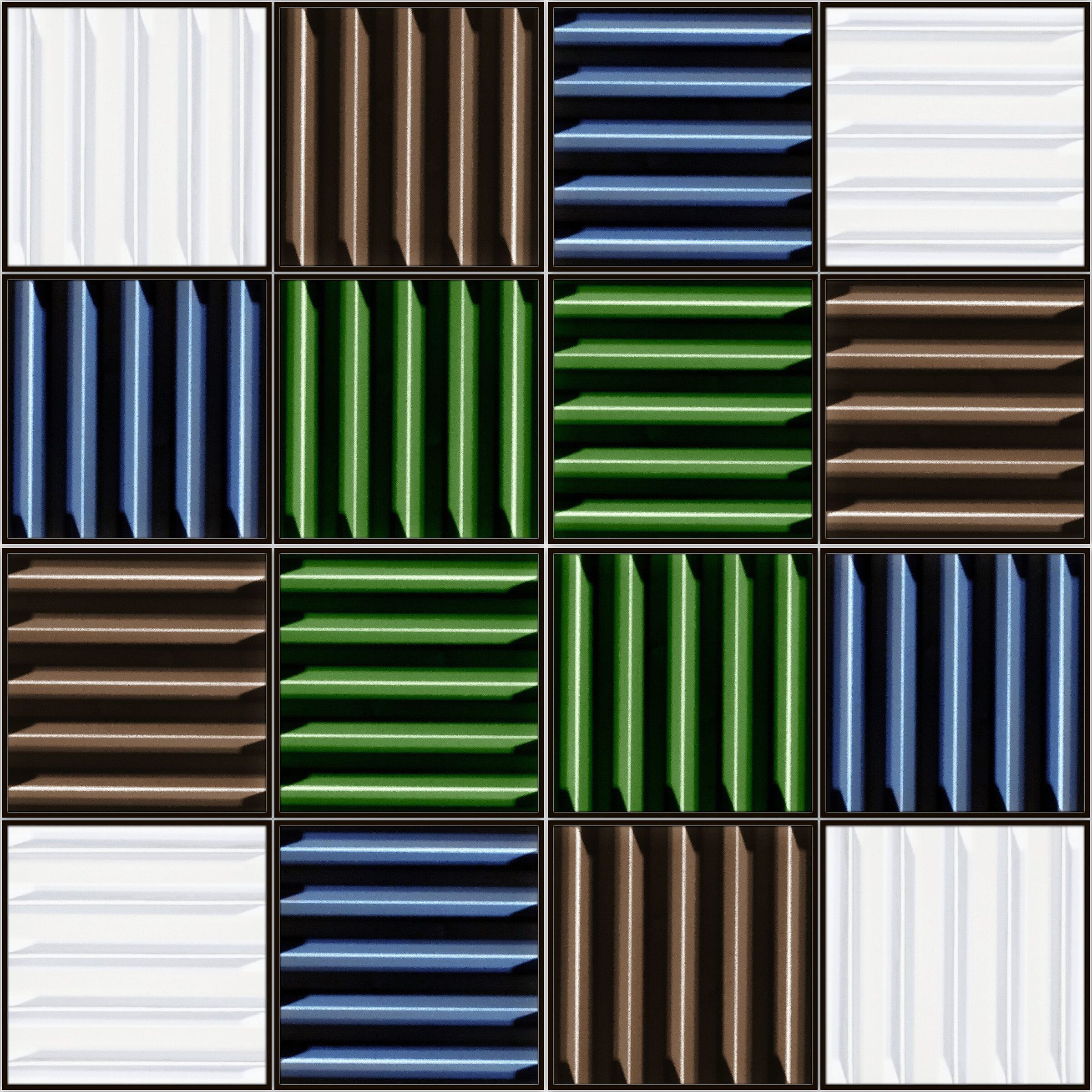 Chantier des Couleurs # 2026.04 - Variation 16 Module © Diana Hommel